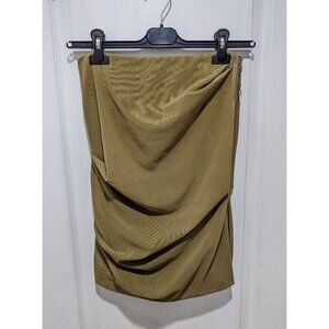 Sandra Angelozzi | Ruched Mesh Skirt